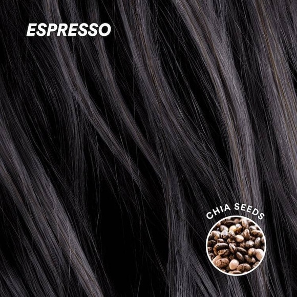 NWT INSERT NAME HERE ALY 18" mid-length with soft beachy waves in Espresso - Picture 5 of 5